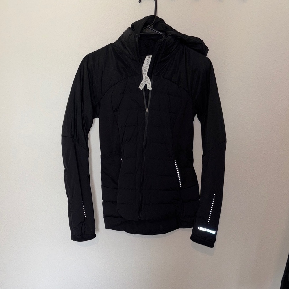 Lulu women's Black Puffer Jacket